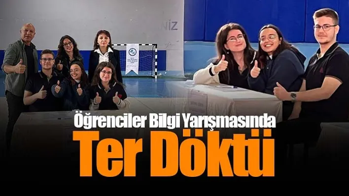 Salihli'de Öğrenciler Bilgi Yarışmasında Ter Döktü: Birinci Sekine Evren Anadolu Lisesi Oldu