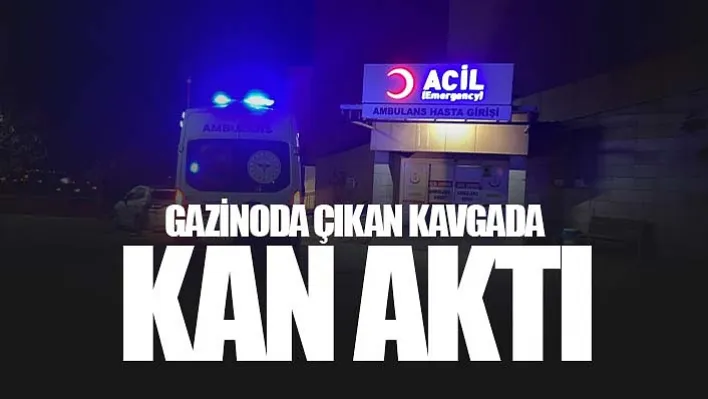 Alaşehir'de Gazinoda Çıkan Kavgada Kan Aktı