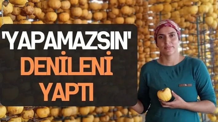 Alaşehirli Genç Girişimci 'Yapamazsın' Denileni Yaptı