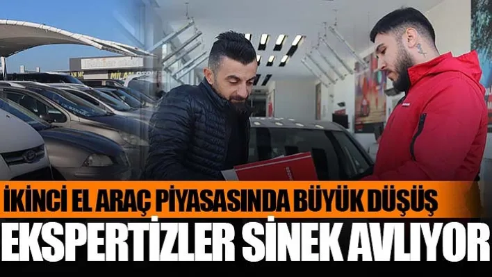 İkinci el araç piyasası oto ekspertiz sektörünü vurdu