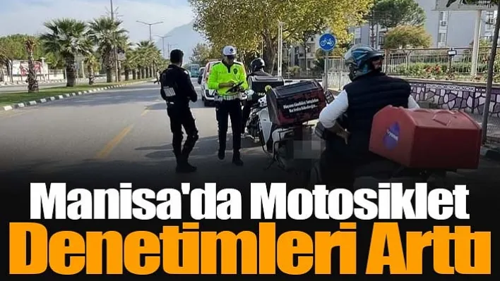 Manisa'da motosiklet denetimİ