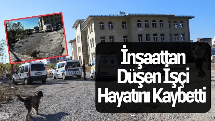 Manisa'da İnşaattan Düşen İşçi Yaşamını Yitirdi