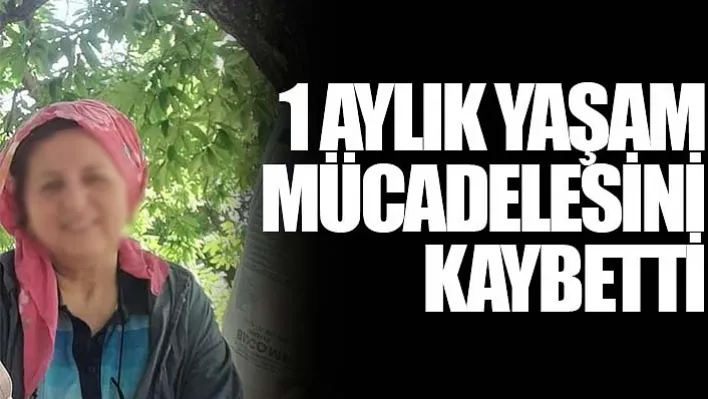 Mantardan zehirlenmişti 1 aylık yaşam mücadelesini kaybetti