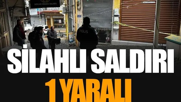 Silahlı saldırı: 1 yaralı