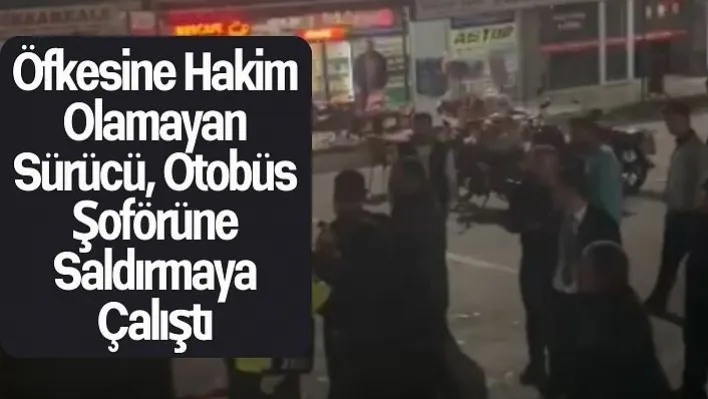 Uşak'ta Şehirler Arası Otobüs Terminali'nde Ortalık Karıştı!