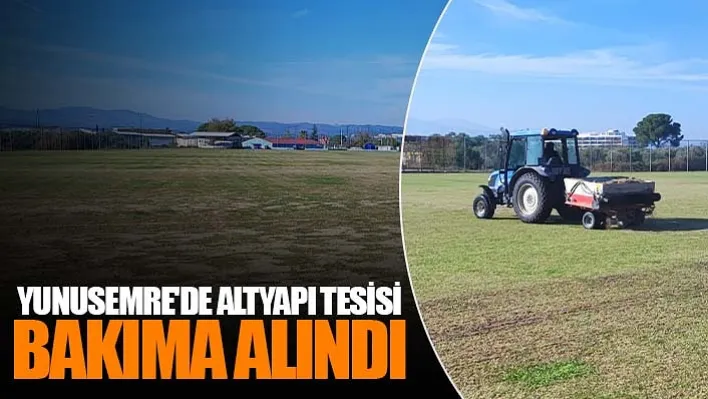 Yunusemre'de Altyapı Tesisi Bakıma Alındı