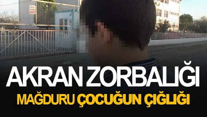 Akran Zorbalığı Mağduru Çocuğun Çığlığı