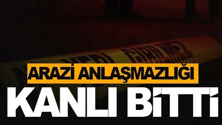 Aydın'da Arazi Anlaşmazlığı Kanlı Bitti