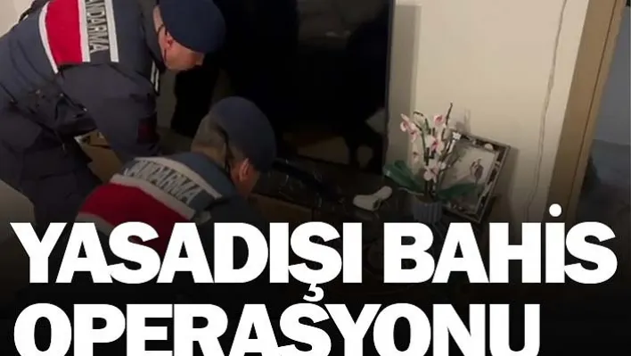 Manisa'da yasadışı bahis operasyonu: 1 Kişi Yakalandı