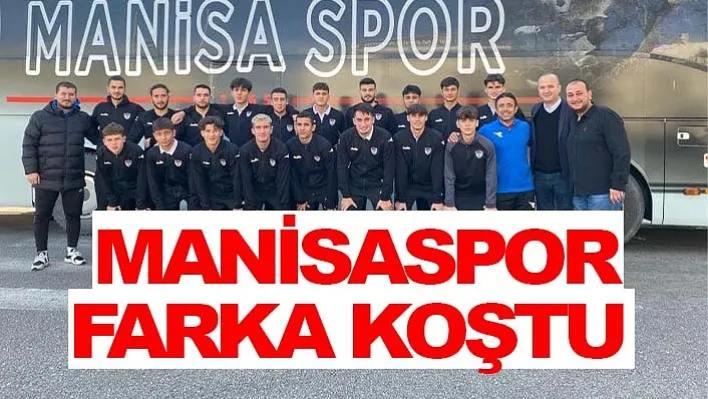 Manisaspor farka koştu