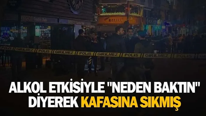 "Neden baktın" kavgası kanlı bitti