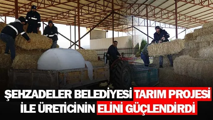 Şehzadeler Belediyesi Tarım Projesi İle Üreticinin Elini Güçlendirdi