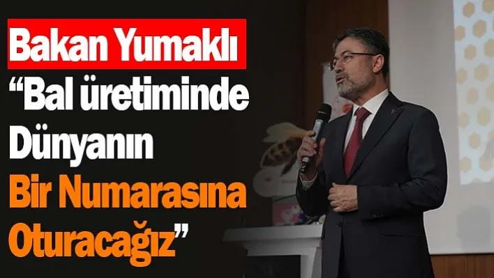 Tarım ve Orman Bakanı İbrahim Yumaklı Manisa'da 'Ana arı üretim kovanı' dağıtım törenine katıldı