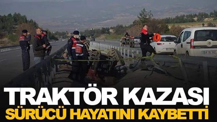 Traktör Kazası: Sürücü Hayatını Kaybetti