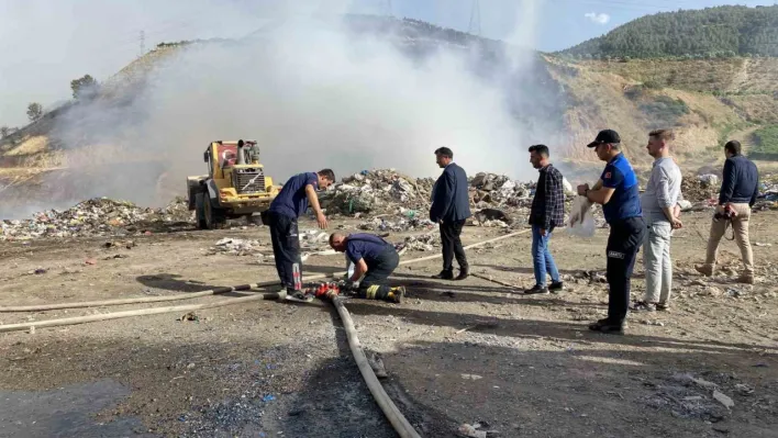 Alaşehir'de makilik yangını kontrol altına alındı