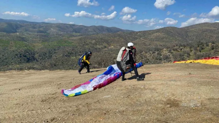 İlçeye yamaç paraşüt sahası kazandırıldı