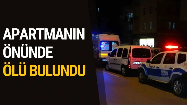 Apartmanın önünde ölü bulundu