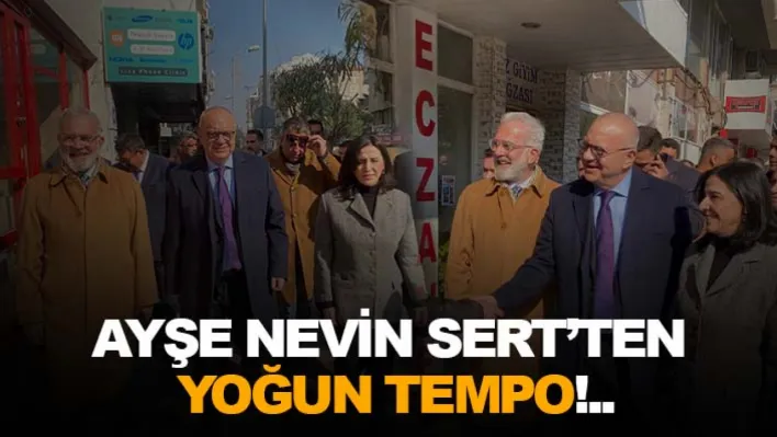 Ayşe Nevin Sert'ten Yoğun Tempo!..