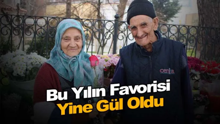 Bu yılın favorisi yine gül oldu