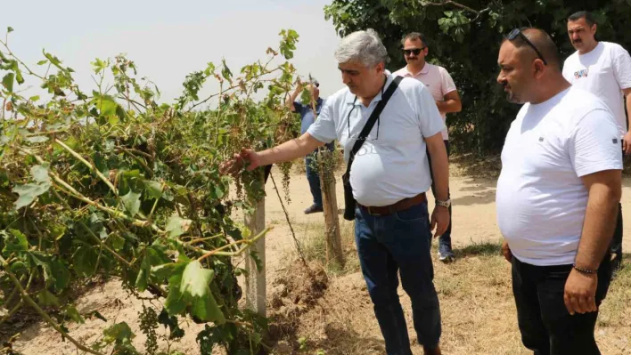 Büyükşehir Belediyesi ve Alaşehir Belediyesi afetzede vatandaşların yanında