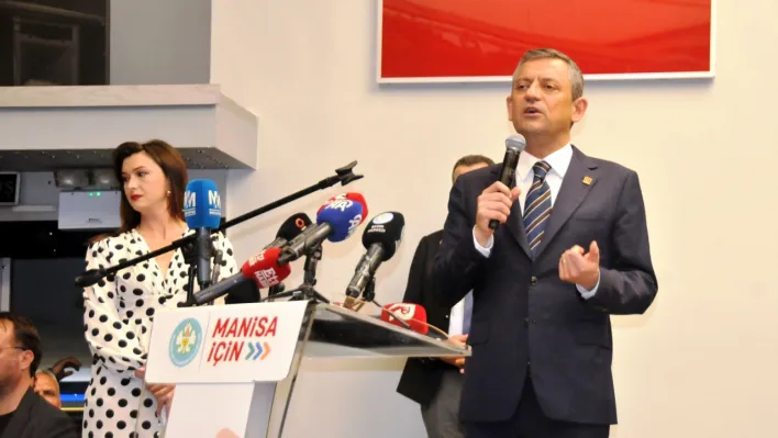 CHP Genel Başkanı Özel Manisa'dan Uluslararası gündemini değerlendirdi…