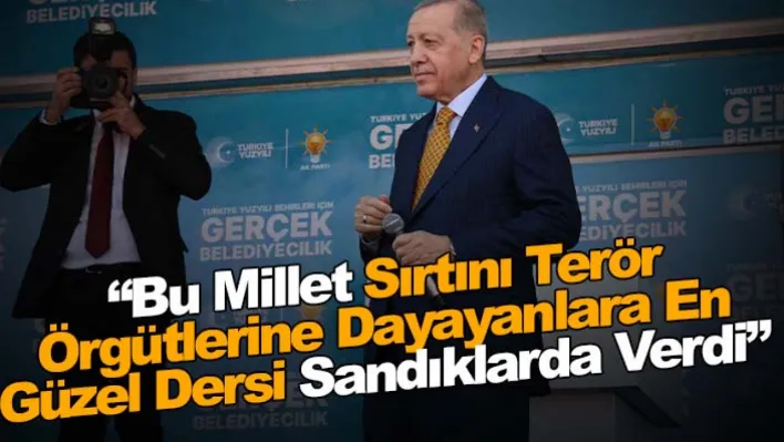 Cumhurbaşkanı Erdoğan Kütahya'da Konuştu!