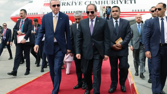 Cumhurbaşkanı Erdoğan Mısır'da