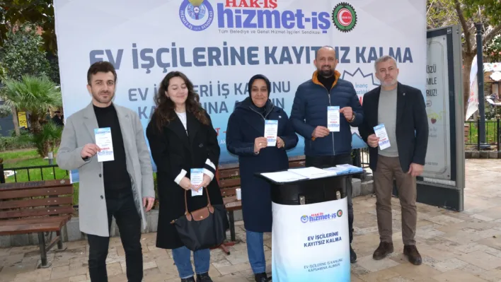 EV İŞÇİLERİNİN HAKLARI VE ÖRGÜTLENMESİ KONUSUNDA FARKINDALIK ÇALIŞMASI