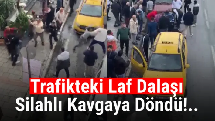 Trafikteki laf dalaşı silahlı kavgaya döndü!..