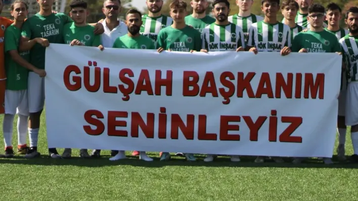 KARAAĞAÇLI TEKNİK SPOR'DAN BAŞKAN GÜLŞAH DURBAY'A DESTEK