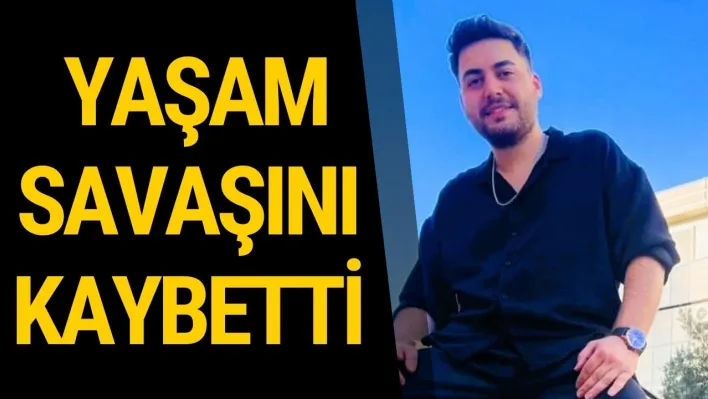 Kazada yaralanan esnaf yaşam savaşını kaybetti