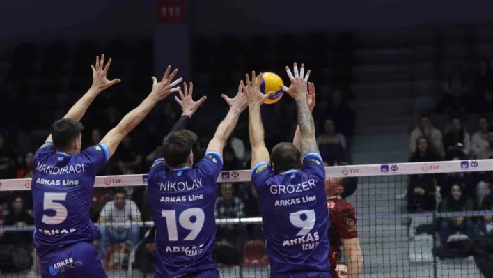 Kupa Voley: Arkas Spor: 3  - Galatasaray: 1