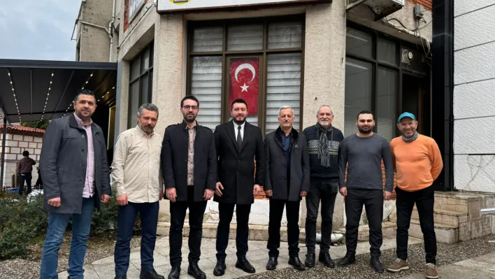 Manisa Büyükşehir'in yeni Daire Başkanı Temiz'den Başkan Aydın'a tebrik ziyareti