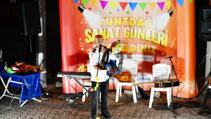 Manisa'da Yuntdağı sanat etkinlikleri başladı