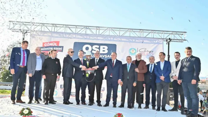 Manisa OSB Köprülü Kavşağının temeli atıldı