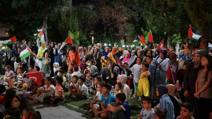 Manisalılar Gazze için bir araya geldi