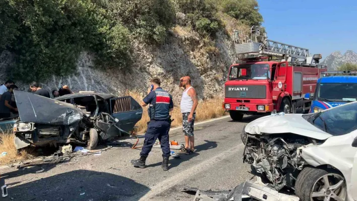 Trafik kazası: 1 ölü, 5 yaralı