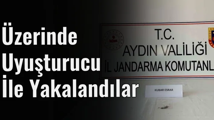 Narkotik köpeğinden kaçamadılar üzerinde uyuşturucu ile yakalandılar