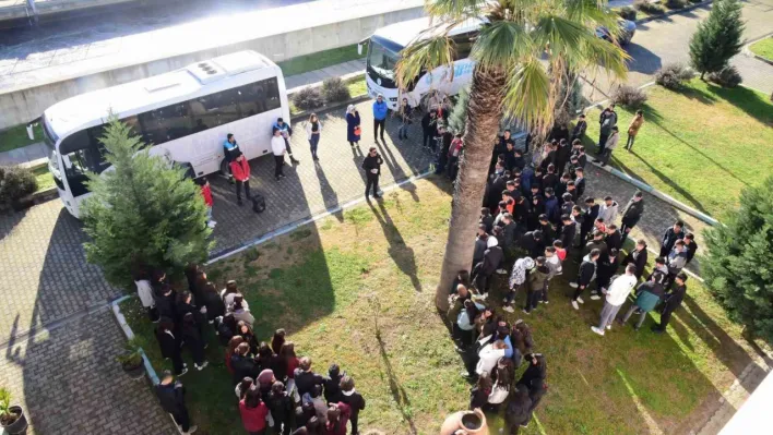 Manisa'da Öğrenciler atıksu arıtım sürecini öğreniyor