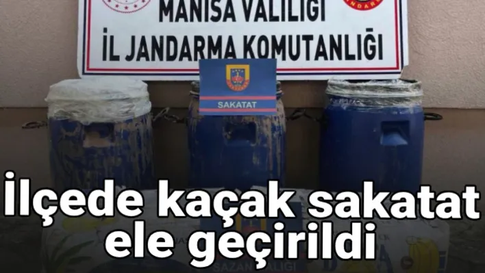 İlçede kaçak sakatat ele geçirildi