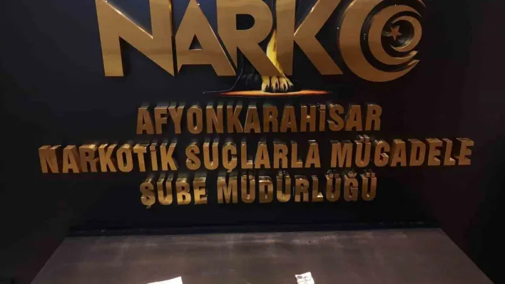 Sanayi sitesindeki dükkana uyuşturucu baskını