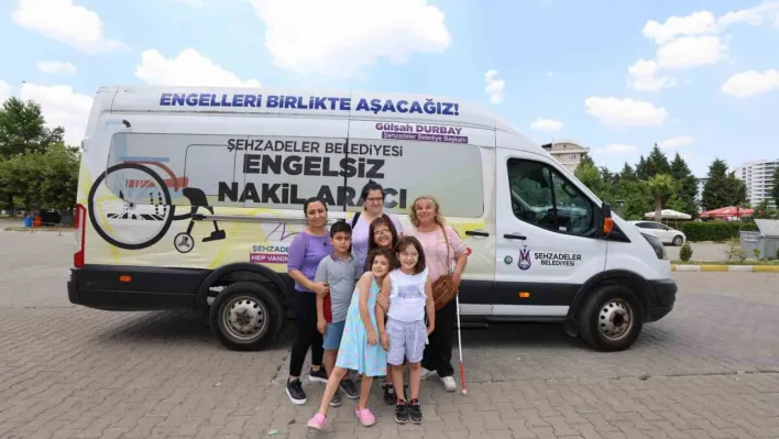 Şehzadeler Belediyesinden engelli vatandaşlara destek