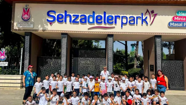 Şehzadelerpark öğrencilerin ilgi odağı oldu