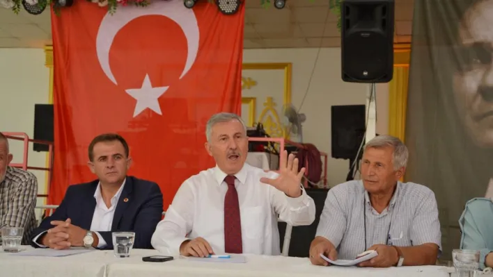 TBMM Saadet ve Gelecek Partisi Grup Başkanı Özdağ'da Manisa'da