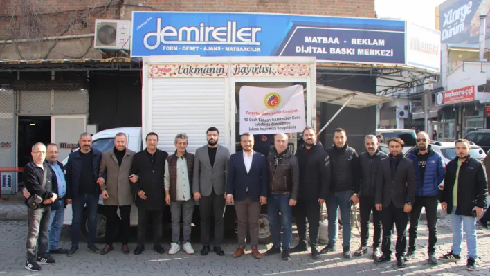 Turgutlu Gazeteciler Cemiyeti'nden lokma hayrı