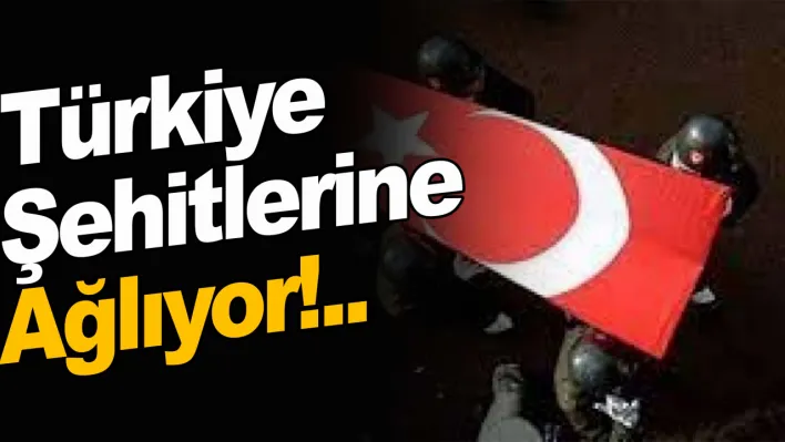 Türkiye Şehitlerine Ağlıyor