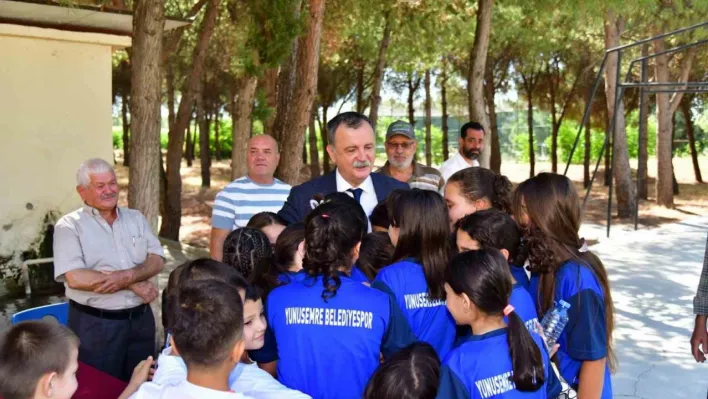 Yuntdağı'nda yaz spor okulu coşkusu başladı